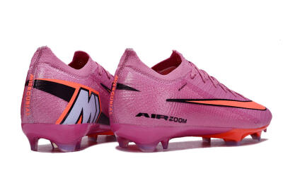 Unisex Nike Air Zoom Mercurial Vapor 16 Elite FG Firm Ground Low-Tops Football Boots - Red/Black/Orange