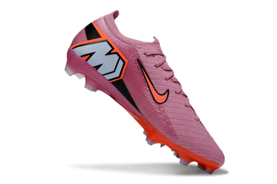 Unisex Nike Air Zoom Mercurial Vapor 16 Elite FG Firm Ground Low-Tops Football Boots - Red/Black/Orange