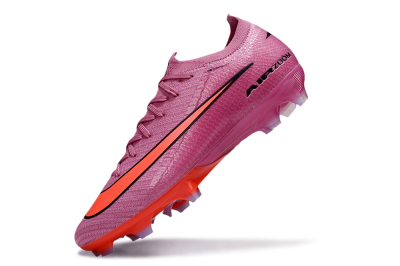 Unisex Nike Air Zoom Mercurial Vapor 16 Elite FG Firm Ground Low-Tops Football Boots - Red/Black/Orange