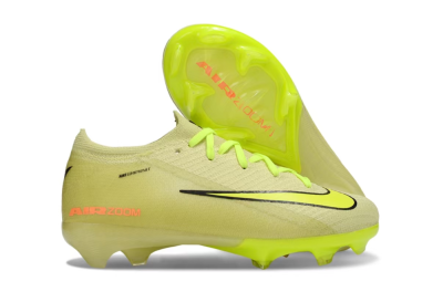 Kids Nike Air Zoom Mercurial Vapor 16 Elite FG Firm Ground Low-Tops Football Boots - Yellow/Black/Red