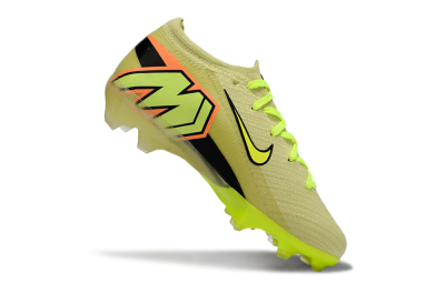 Kids Nike Air Zoom Mercurial Vapor 16 Elite FG Firm Ground Low-Tops Football Boots - Yellow/Black/Red
