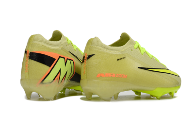 Kids Nike Air Zoom Mercurial Vapor 16 Elite FG Firm Ground Low-Tops Football Boots - Yellow/Black/Red