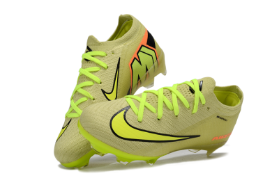 Kids Nike Air Zoom Mercurial Vapor 16 Elite FG Firm Ground Low-Tops Football Boots - Yellow/Black/Red