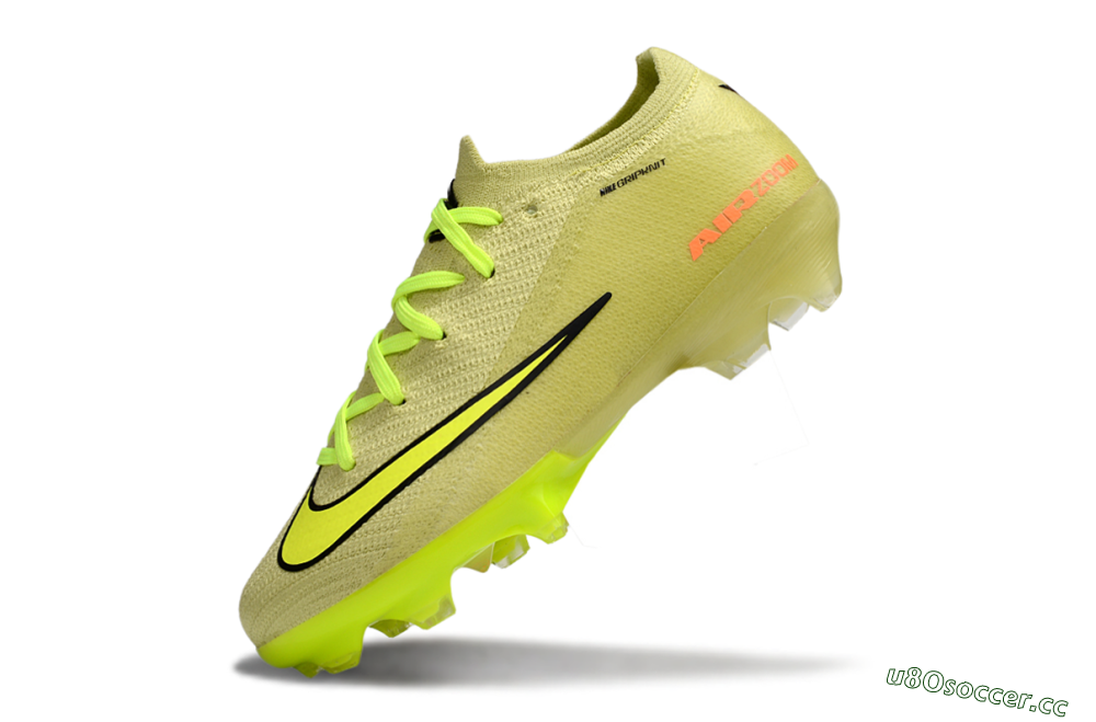 Kids Nike Air Zoom Mercurial Vapor 16 Elite FG Firm Ground Low-Tops Football Boots - Yellow/Black/Red 5
