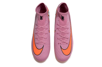 Unisex Nike Air Zoom Mercurial Superfly 10 Elite AG Artificial Grass High-Tops Football Boots - Red/Black/White