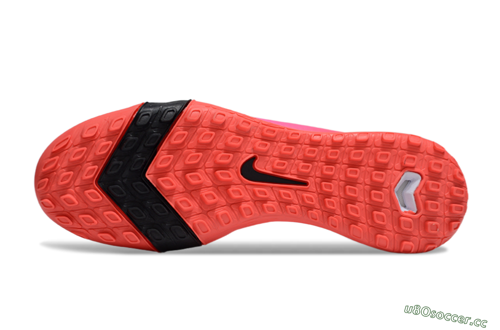 Unisex Nike Air Zoom Mercurial Vapor 16 Elite TF Artificial Turf Low-Tops Football Shoes - White/Black/Pink 6