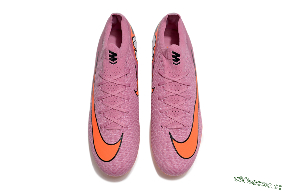 Men's Nike Air Zoom Mercurial Vapor 16 Elite SG Soft Ground Low-Tops Football Boots - Pink/Red/Black 4