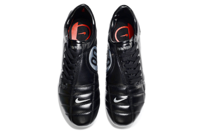 Unisex Nike Air Zoom Total 90 III FG Firm Ground Low-Tops Football Boots - Black/Silver/White