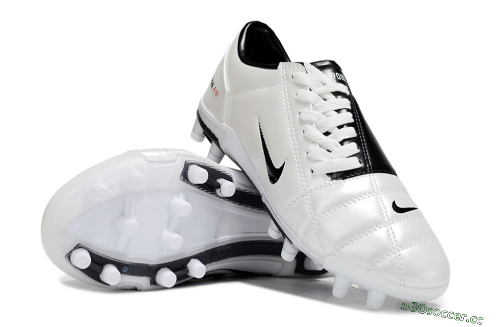 Unisex Nike Air Zoom Total 90 III FG Firm Ground Low-Tops Football Boots - Beige/Black/White 3