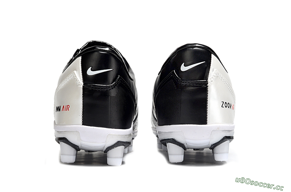Unisex Nike Air Zoom Total 90 III FG Firm Ground Low-Tops Football Boots - Beige/Black/White 5