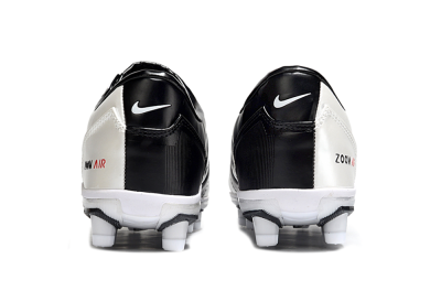 Unisex Nike Air Zoom Total 90 III FG Firm Ground Low-Tops Football Boots - Beige/Black/White