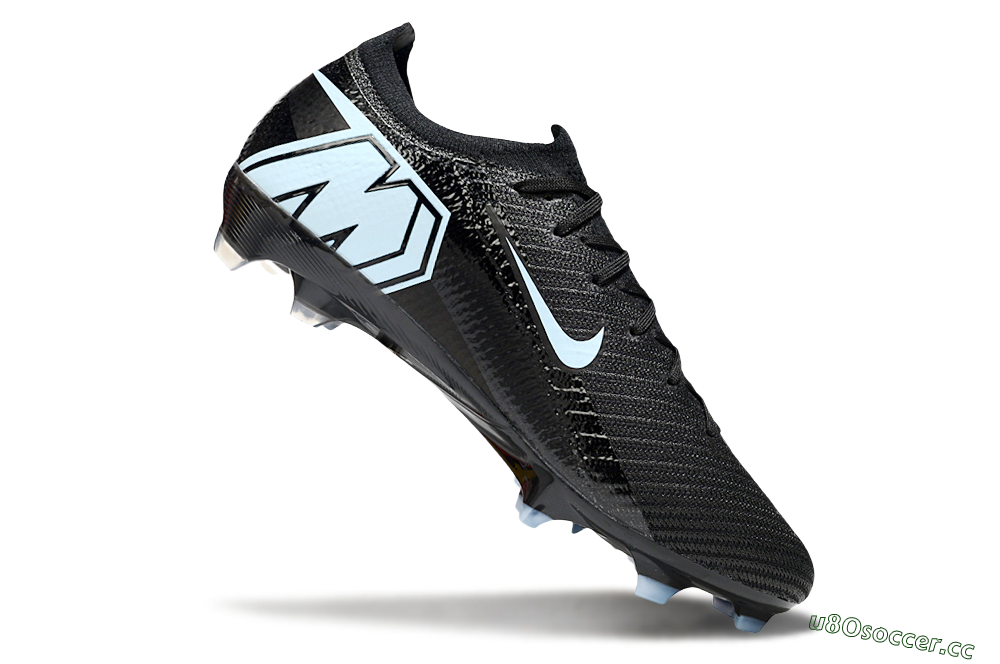 Unisex Nike Air Zoom Mercurial Vapor 16 Elite FG Firm Ground Low-Tops Football Boots - Black/Jade 5