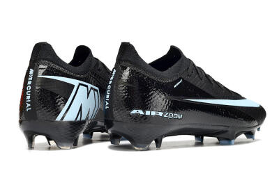 Unisex Nike Air Zoom Mercurial Vapor 16 Elite FG Firm Ground Low-Tops Football Boots - Black/Jade