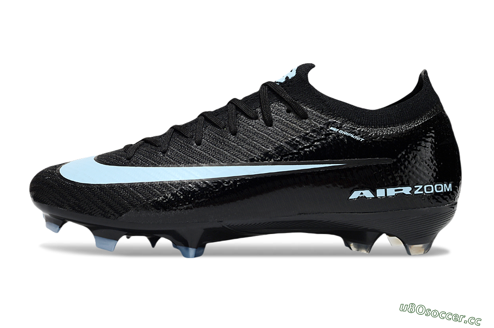 Unisex Nike Air Zoom Mercurial Vapor 16 Elite FG Firm Ground Low-Tops Football Boots - Black/Jade 0