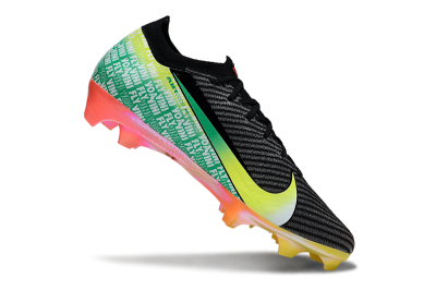 Unisex Nike Air Zoom Mercurial Vapor 16 Elite FG Firm Ground Low-Tops Football Boots - Black/Yellow/Red