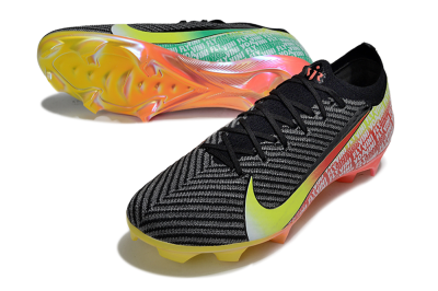 Unisex Nike Air Zoom Mercurial Vapor 16 Elite FG Firm Ground Low-Tops Football Boots - Black/Yellow/Red