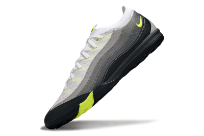 Unisex Nike Air Zoom Mercurial Vapor 16 Elite TF Artificial Turf Low-Tops Football Shoes - White/Grey/Yellow