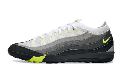Unisex Nike Air Zoom Mercurial Vapor 16 Elite TF Artificial Turf Low-Tops Football Shoes - White/Grey/Yellow