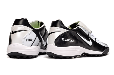 Men's Nike Air Zoom Total 90 III TF Artificial Turf Low-Tops Football Shoes - Black/Silver/White