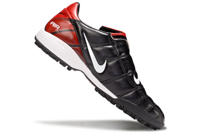 Men's Nike Air Zoom Total 90 III TF Artificial Turf Low-Tops Football Shoes - Black/Red/White