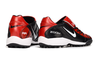 Men's Nike Air Zoom Total 90 III TF Artificial Turf Low-Tops Football Shoes - Black/Red/White
