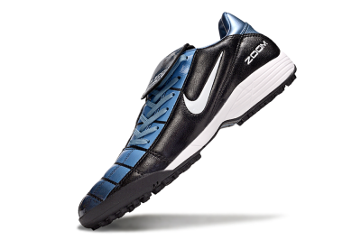 Men's Nike Air Zoom Total 90 III TF Artificial Turf Low-Tops Football Shoes - Black/Blue/White