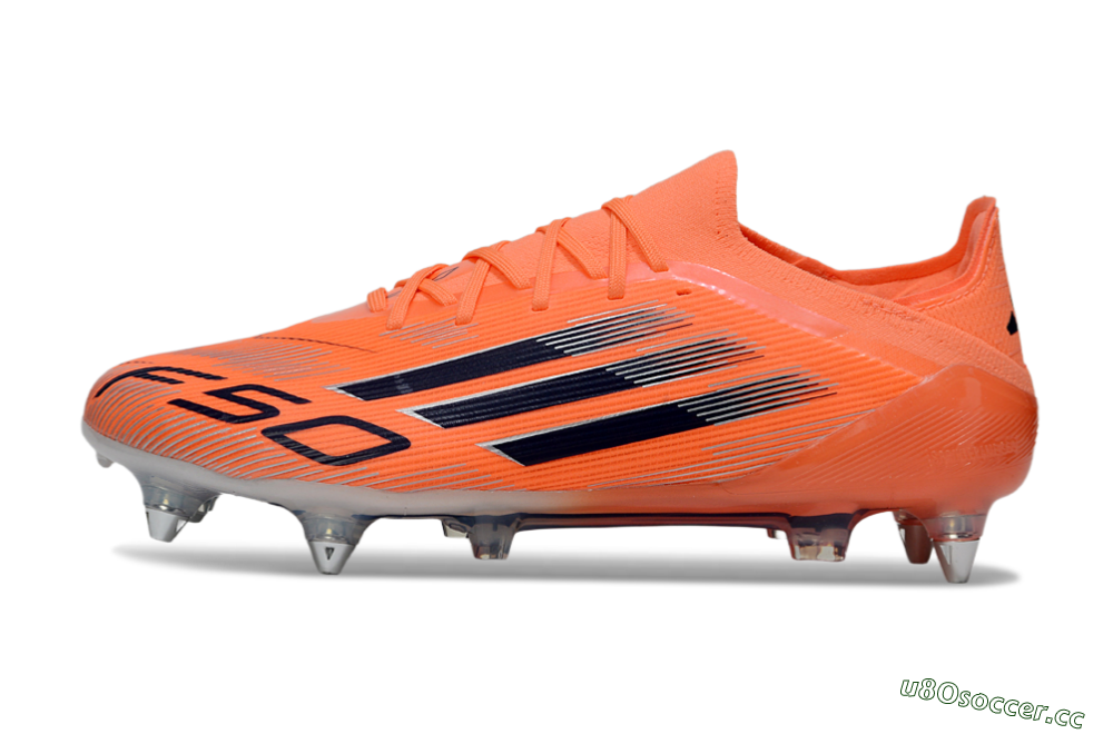 Men's Adidas F50 Elite SG Soft Ground Low-Tops Football Boots - Red/Black/Silver 0