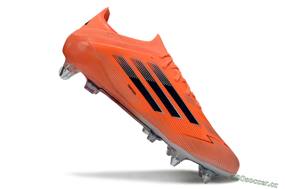 Men's Adidas F50 Elite SG Soft Ground Low-Tops Football Boots - Red/Black/Silver 4