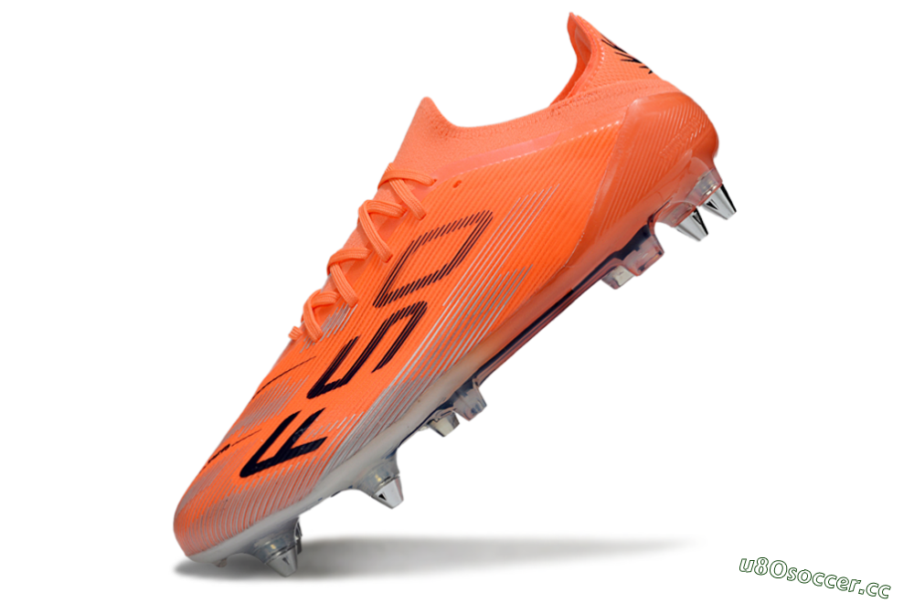 Men's Adidas F50 Elite SG Soft Ground Low-Tops Football Boots - Red/Black/Silver 5