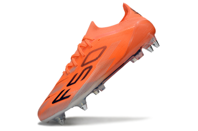 Men's Adidas F50 Elite SG Soft Ground Low-Tops Football Boots - Red/Black/Silver