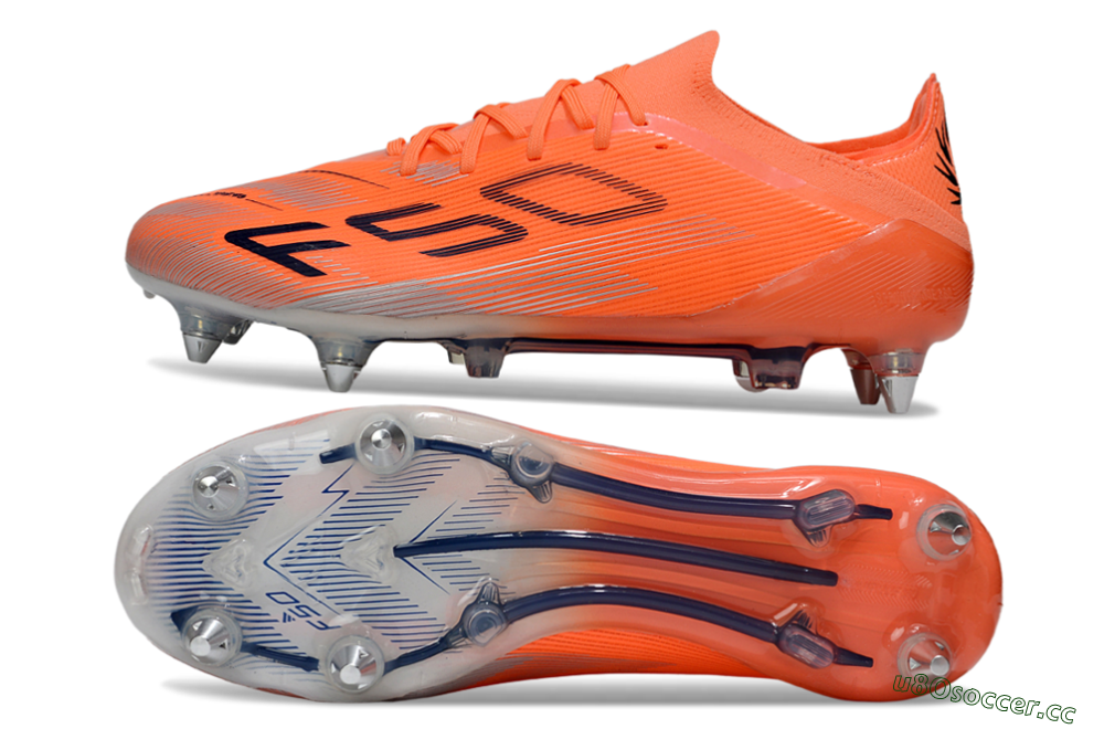 Men's Adidas F50 Elite SG Soft Ground Low-Tops Football Boots - Red/Black/Silver 1