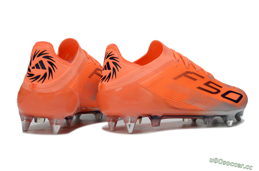 Men's Adidas F50 Elite SG Soft Ground Low-Tops Football Boots - Red/Black/Silver 6