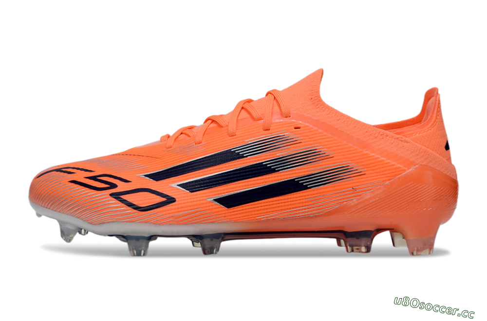 Unisex Adidas F50 Elite FG Firm Ground Low-Tops Football Boots - Red/Black/Silver 0