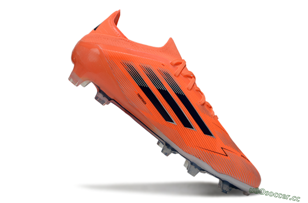 Unisex Adidas F50 Elite FG Firm Ground Low-Tops Football Boots - Red/Black/Silver 4
