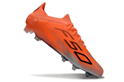 Unisex Adidas F50 Elite FG Firm Ground Low-Tops Football Boots - Red/Black/Silver