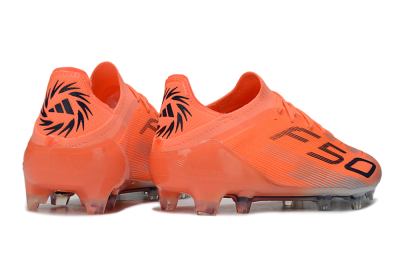 Unisex Adidas F50 Elite FG Firm Ground Low-Tops Football Boots - Red/Black/Silver