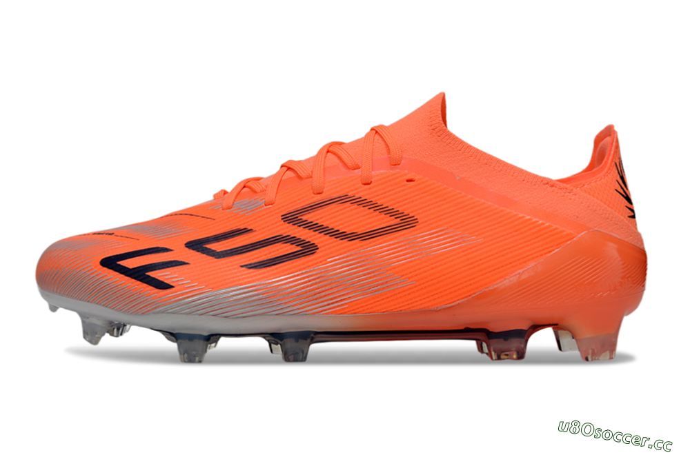 Unisex Adidas F50 Elite FG Firm Ground Low-Tops Football Boots - Red/Black/Silver 0