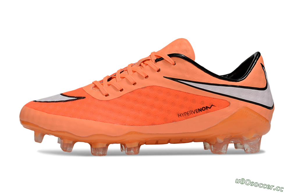Men's Nike Hypervenom Phantom Rgn SE FG Firm Ground Low-Tops Football Boots - Orange/White/Black 0