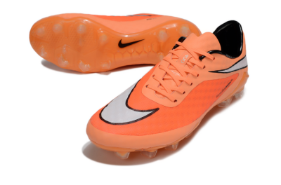 Men's Nike Hypervenom Phantom Rgn SE FG Firm Ground Low-Tops Football Boots - Orange/White/Black