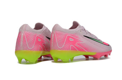 Kids Nike Air Zoom Mercurial Vapor 16 Elite FG Firm Ground Low-Tops Football Boots - Pink/White/Black