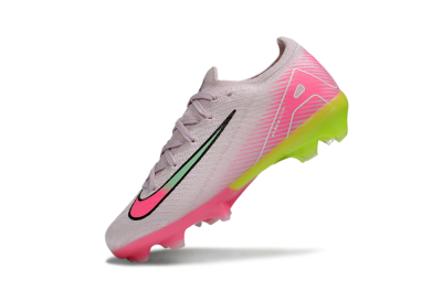 Kids Nike Air Zoom Mercurial Vapor 16 Elite FG Firm Ground Low-Tops Football Boots - Pink/White/Black