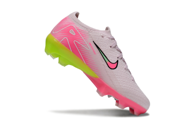 Kids Nike Air Zoom Mercurial Vapor 16 Elite FG Firm Ground Low-Tops Football Boots - Pink/White/Black