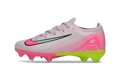 Kids Nike Air Zoom Mercurial Vapor 16 Elite FG Firm Ground Low-Tops Football Boots - Pink/White/Black