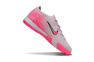 Kids Nike Air Zoom Mercurial Vapor 16 Elite TF Artificial Turf Low-Tops Football Shoes - Pink/White/Black