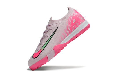 Kids Nike Air Zoom Mercurial Vapor 16 Elite TF Artificial Turf Low-Tops Football Shoes - Pink/White/Black
