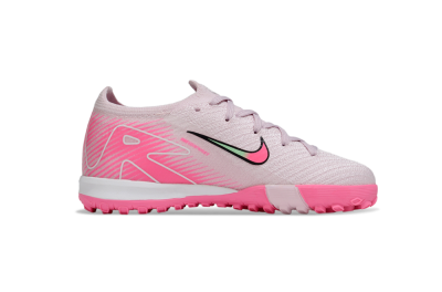 Kids Nike Air Zoom Mercurial Vapor 16 Elite TF Artificial Turf Low-Tops Football Shoes - Pink/White/Black