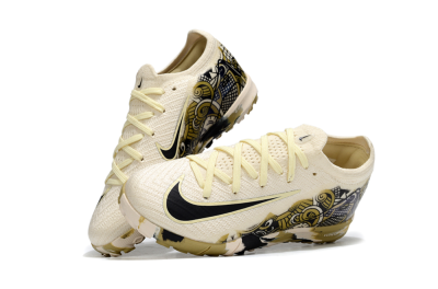 Kids Nike Air Zoom Mercurial Vapor 16 Elite TF Artificial Turf Low-Tops Football Shoes - Beige/Black/Brown