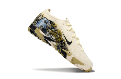 Kids Nike Air Zoom Mercurial Vapor 16 Elite TF Artificial Turf Low-Tops Football Shoes - Beige/Black/Brown