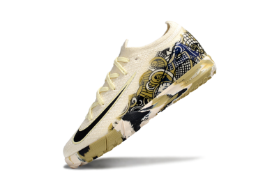 Kids Nike Air Zoom Mercurial Vapor 16 Elite TF Artificial Turf Low-Tops Football Shoes - Beige/Black/Brown