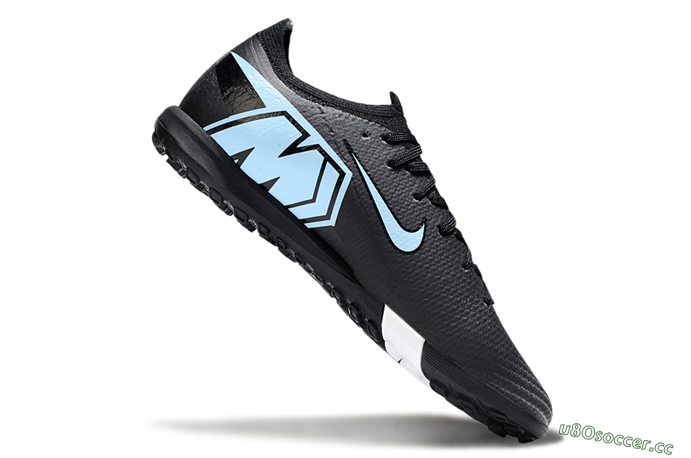 Unisex Nike Air Zoom Mercurial Vapor 16 Elite TF Artificial Turf Low-Tops Football Shoes - Black/Jade/White 4